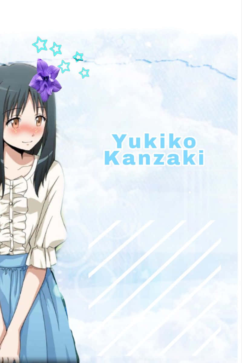 Yukiko Kanzaki Anime Portrait Wallpaper