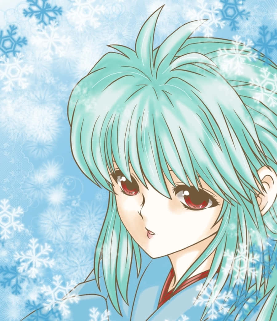 Download Serene Botan From Yu Yu Hakusho Anime Series Wallpaper