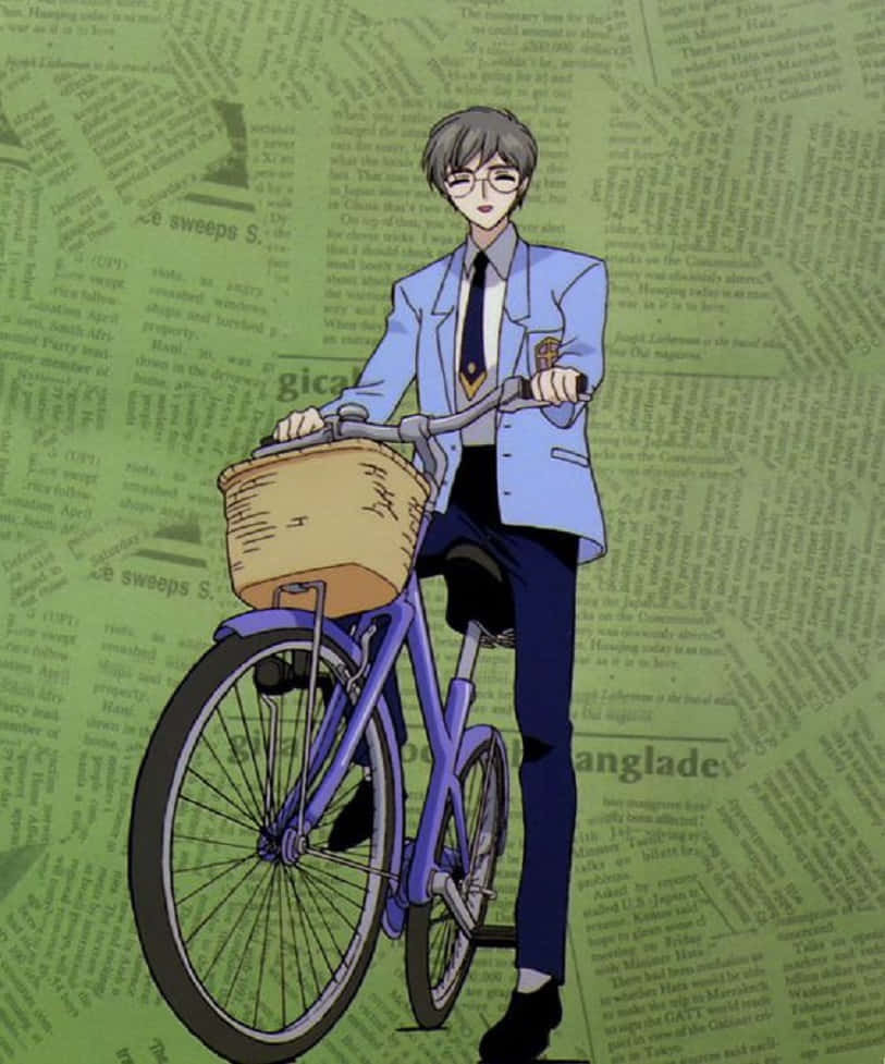 Yukito Tsukishiro Engaging In A Thoughtful Moment. Wallpaper