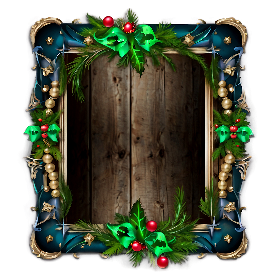 Yuletide Frame Png 61 PNG