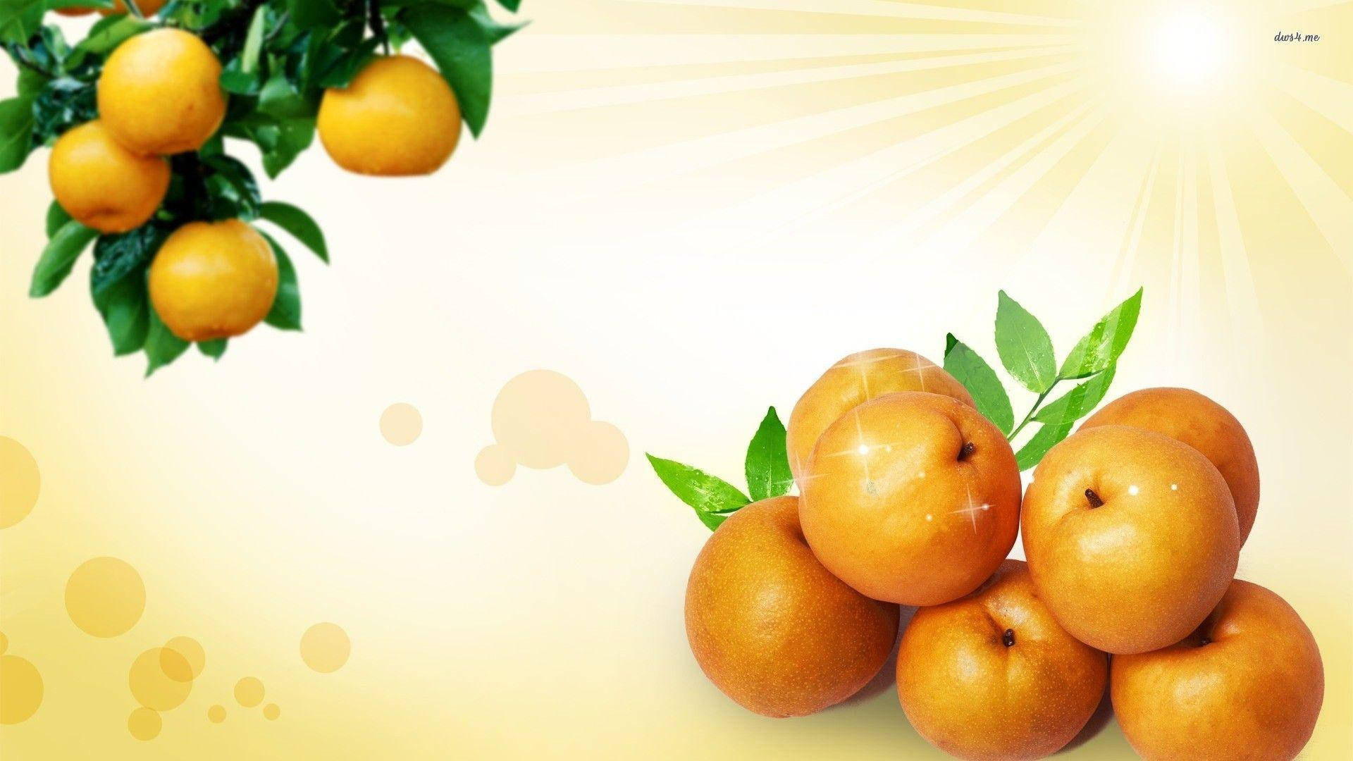 Yummy Apricot Fruits Wallpaper