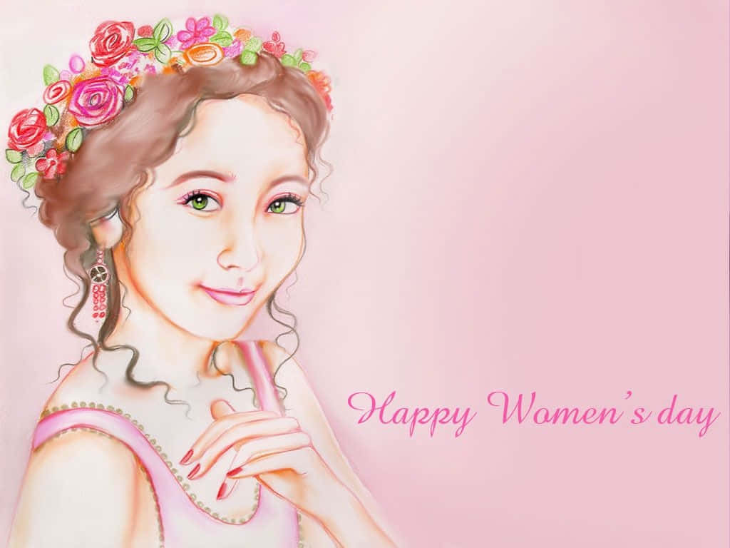 Yun Hi Happy Womens Day Art Wallpaper