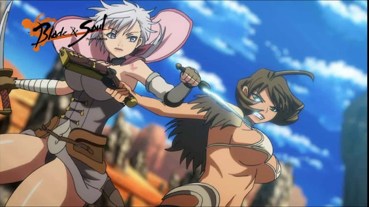 Yuriazione-fantasy Blade And Soul Anime Sfondo