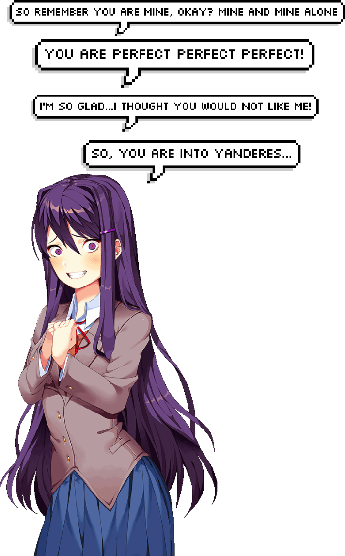 Yuri Obsessive Dialogue D D L C PNG