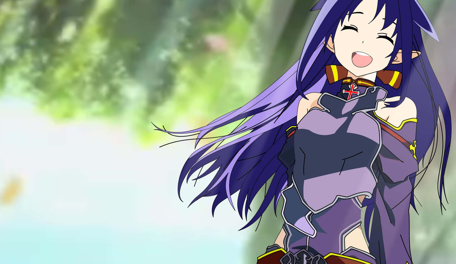 Yuuki Konno in Action Wallpaper