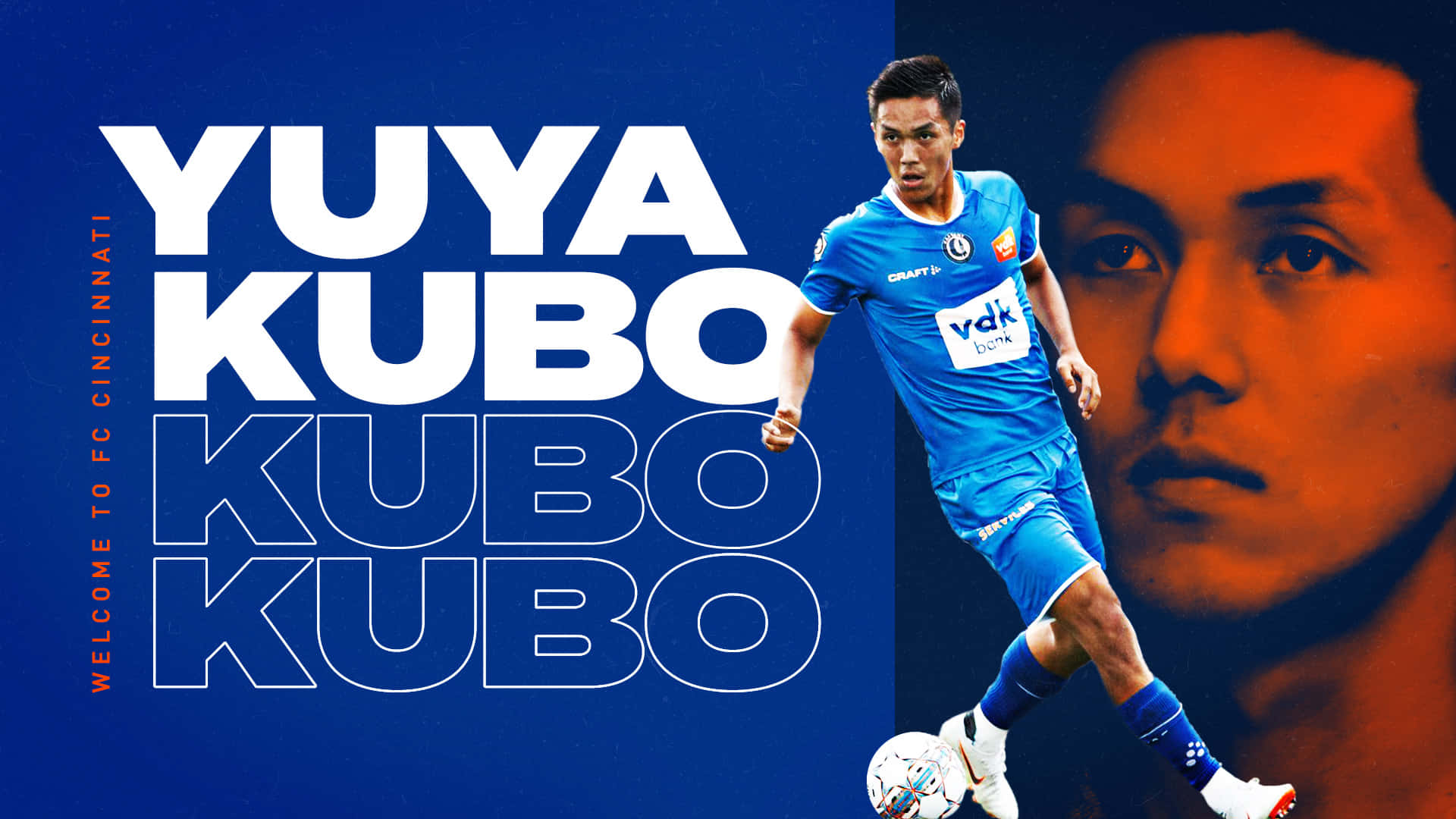 Yuya Kubo FC Cincinnati Velkomstplakat Wallpaper
