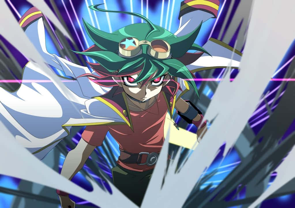 Yuya Sakaki, the adventurous duelist from Yu-Gi-Oh! ARC-V Wallpaper