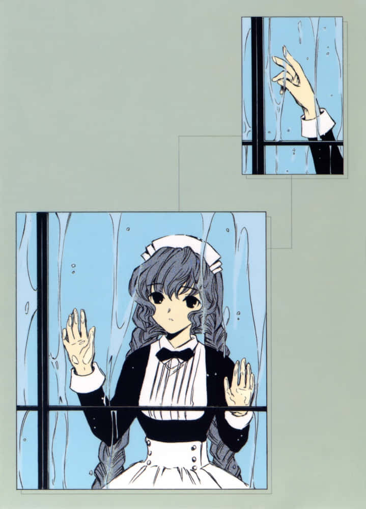 Yuzuki, The Loyal Persocom Companion In Chobits Wallpaper