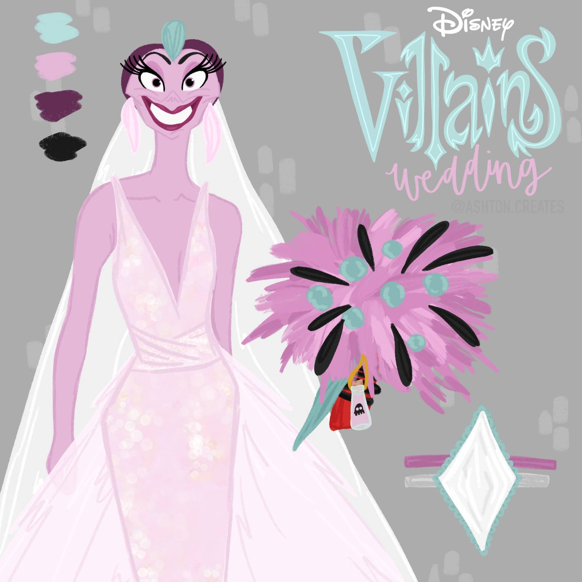 Yzma Redesigned The Emperors New Groove Wallpaper