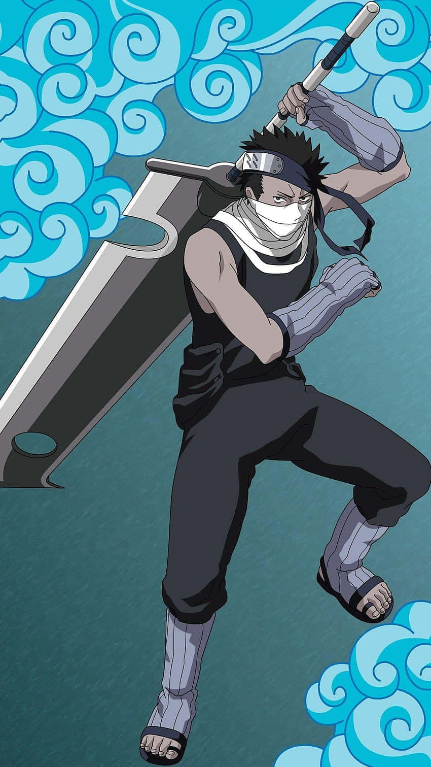 Zabuza Momochi Naruto Anime Karakter Bakgrunnsbildet