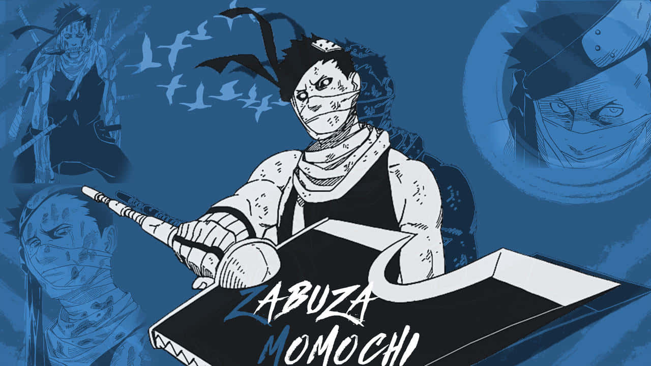 Zabuza Momochi Naruto-anime-kollaasi Taustakuva