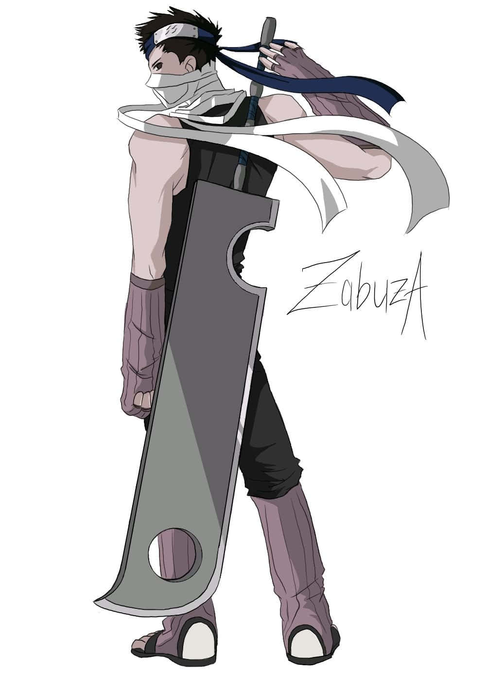 Zabuza Momochi Naruto Personage Achtergrond