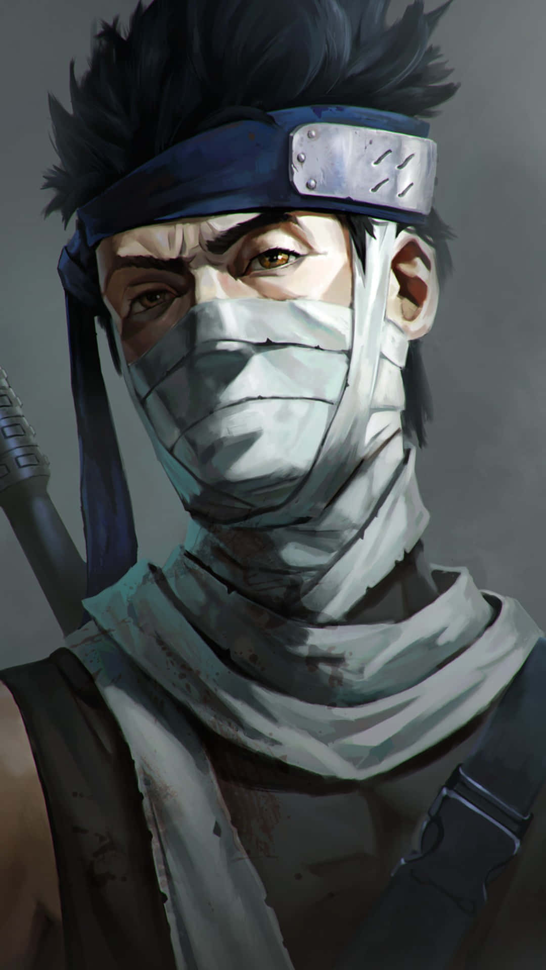 Zabuza Momochi Ninja-portrett Bakgrunnsbildet