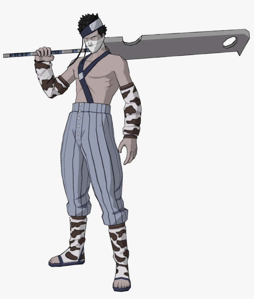 Zabuza_ Momochi_ Met_ Zwaard Achtergrond