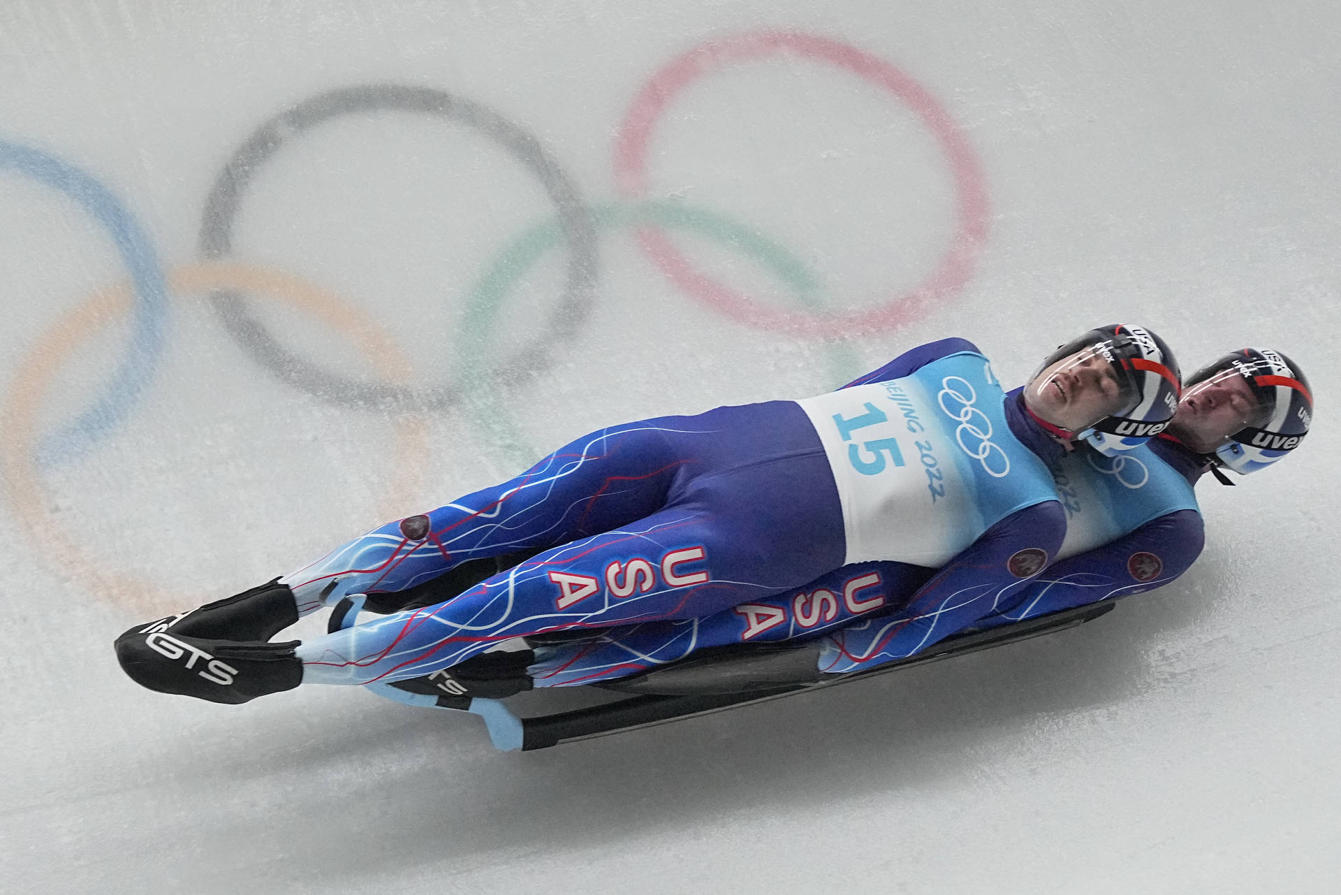 Zachary Di Gregorio And Sean Hollander Luge Doubles Background