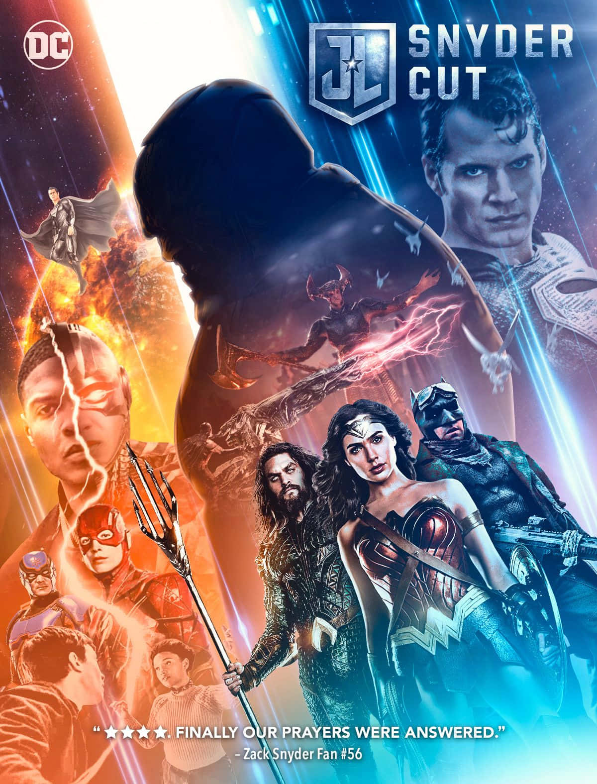 Werdezum Helden Und Schließe Dich Zack Snyders Justice League An. Wallpaper