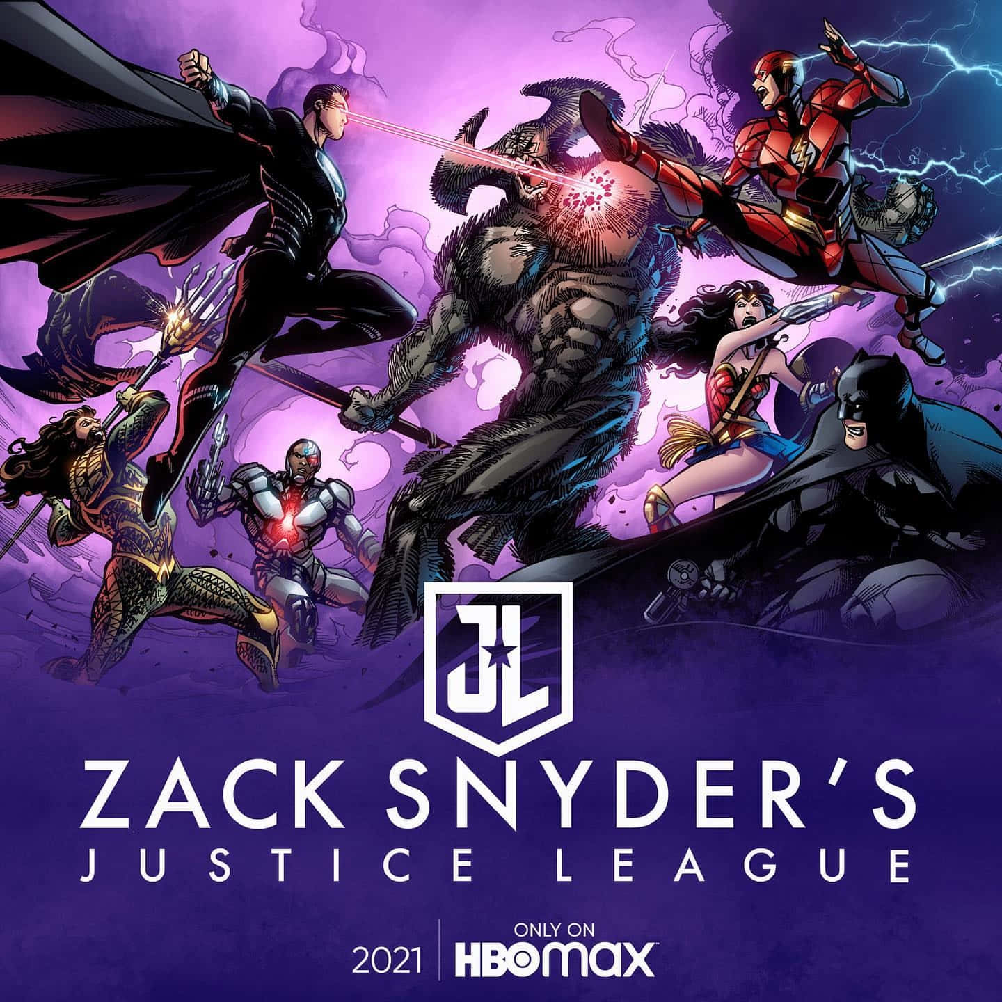 Alledeine Lieblings-superhelden Vereinen Sich In Zack Snyders Justice League. Wallpaper
