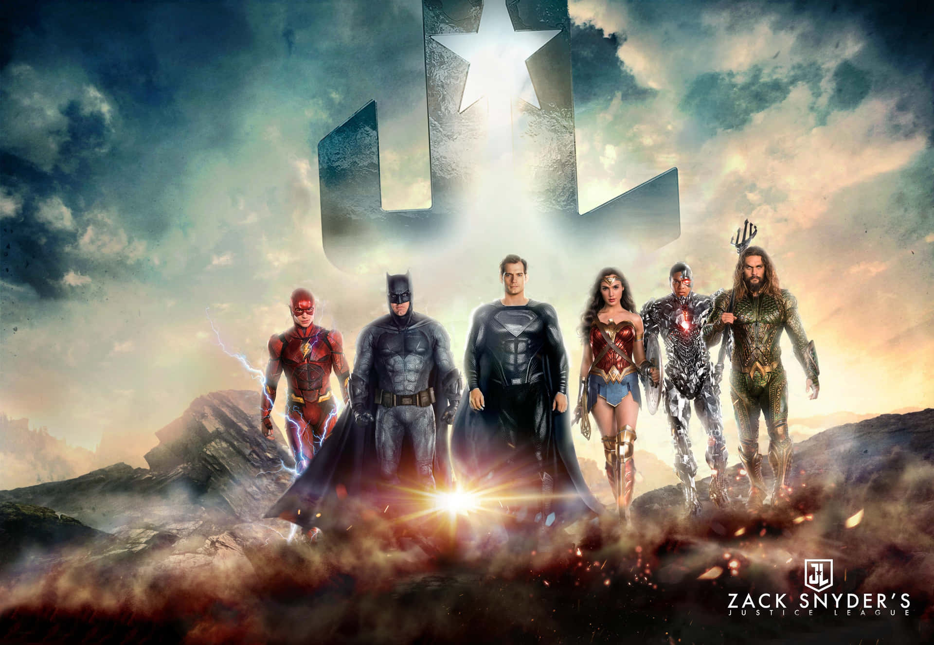 Bereitensie Sich Darauf Vor, Sich In Zack Snyders Justice League Zu Vereinen. Wallpaper
