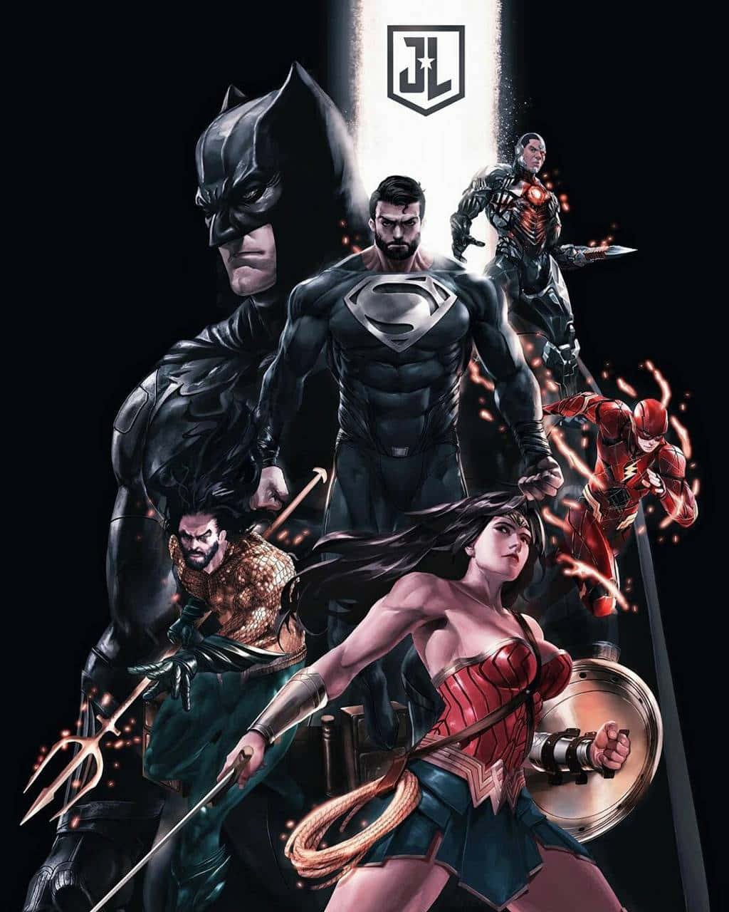 The Justice League prepare to face their toughest foes in Zack Snyder's Justice League Wallpaper