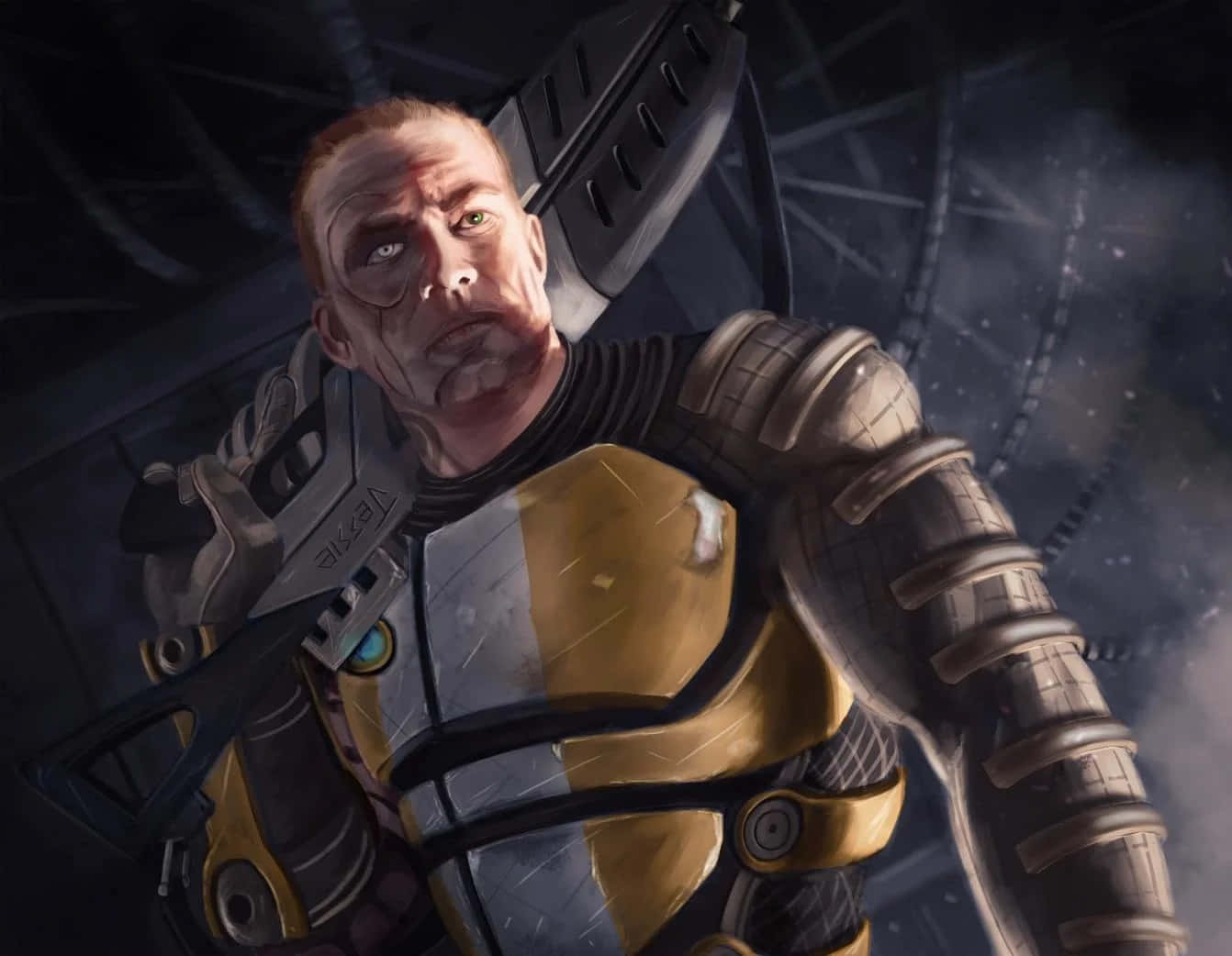 Zaeed Massani, Veteran Mercenary of Mass Effect Wallpaper