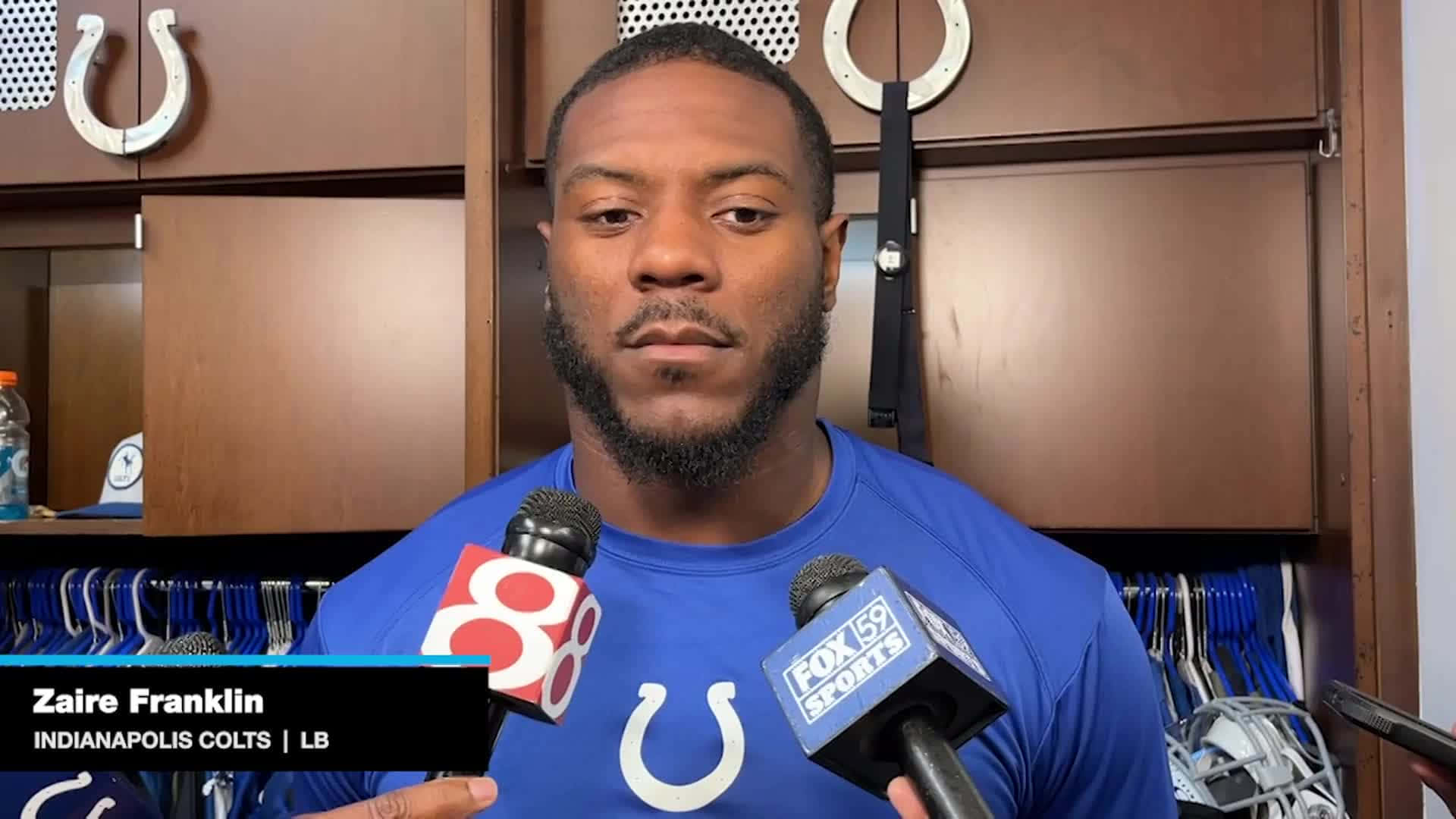 Zaire Franklin Indianapolis Colts Interview Wallpaper