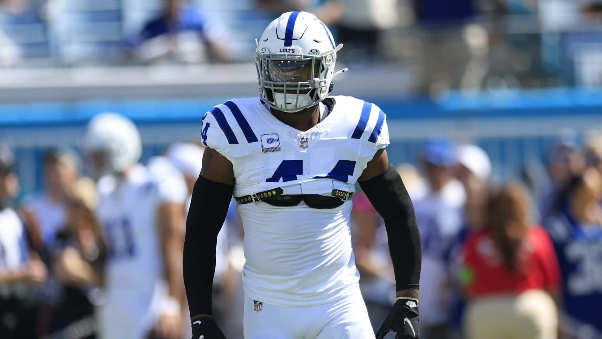 Zaire Franklin Indianapolis Colts Linebacker Game Day Wallpaper