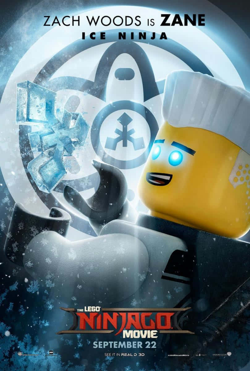 Zane The Lego Ninjago Movie Ice Ninja Wallpaper