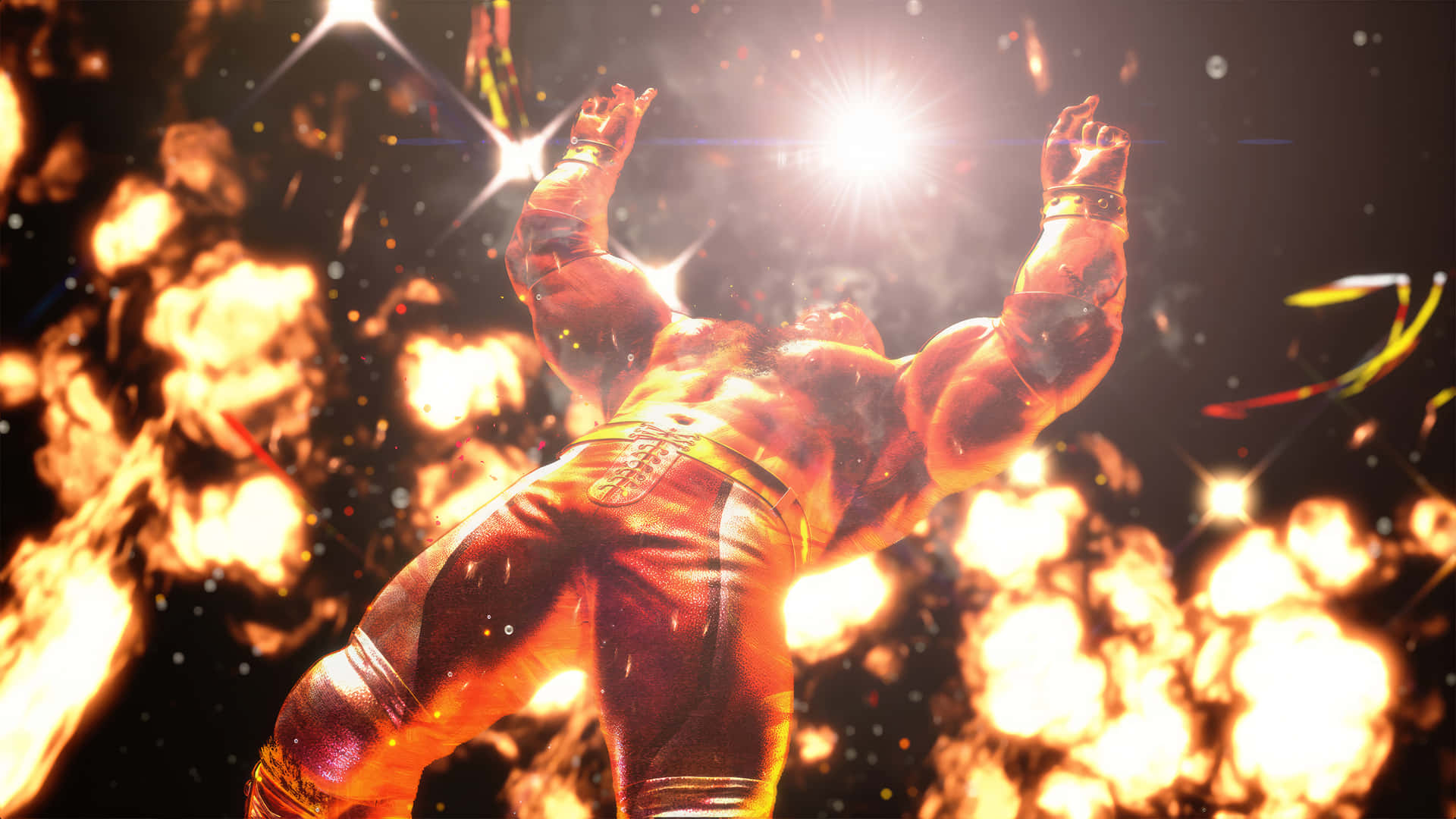 Zangief Victory Pose Street Fighter Wallpaper