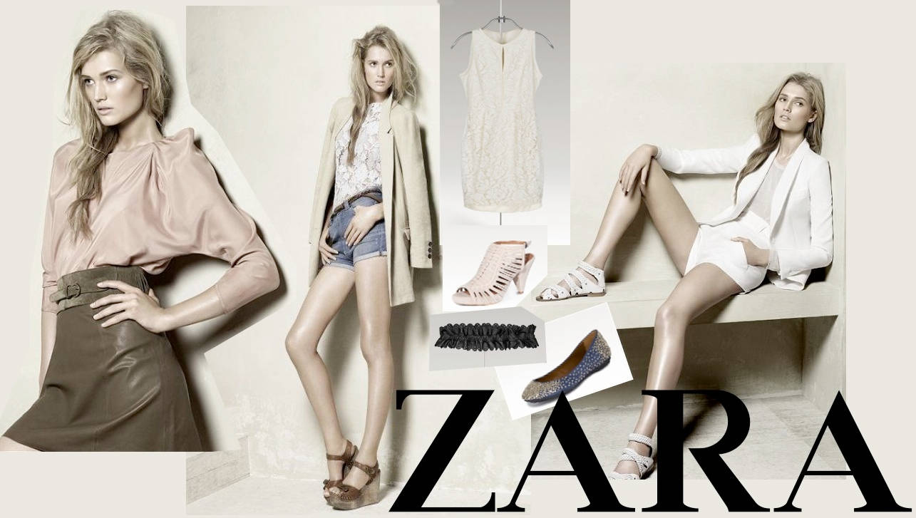 Zara Fashion Poster Female Model Wallpaper