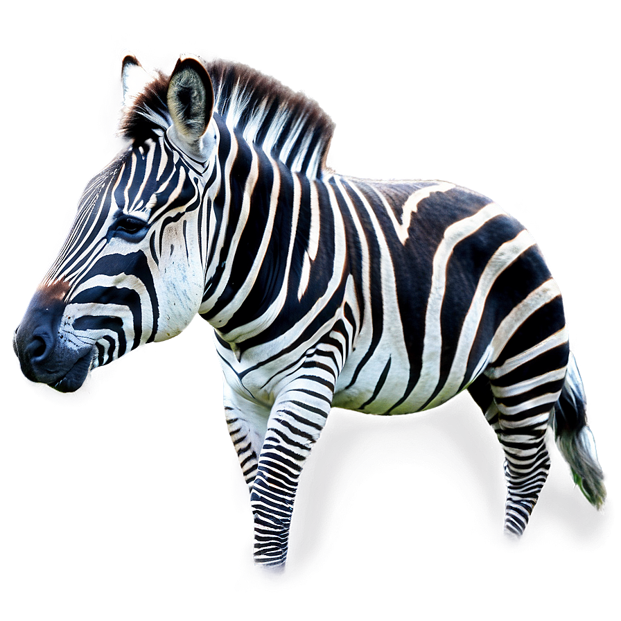 Zebra In Action Png Jgf PNG