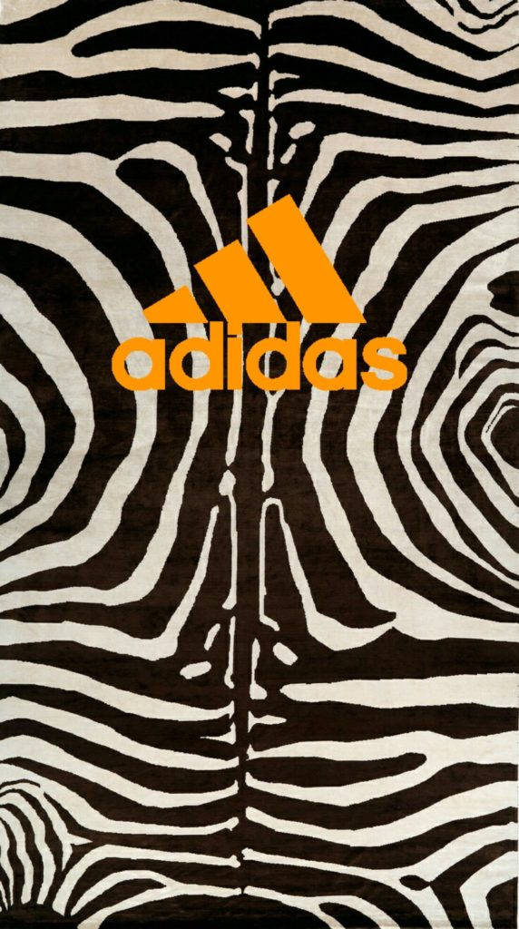 Zebra Print Background Adidas Iphone