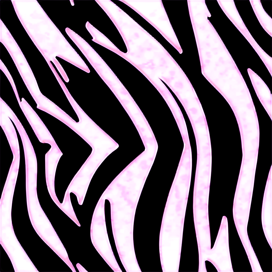 Zebra Print With Stars Png 06272024 PNG