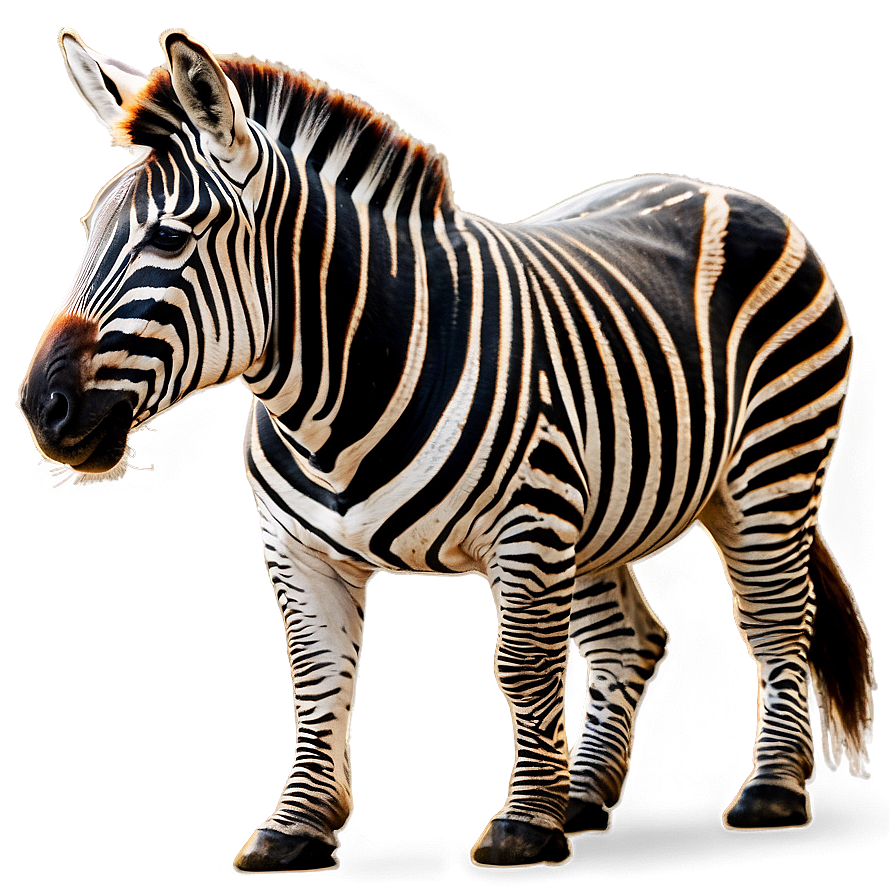 Zebra Profile Side View Png Rfn PNG
