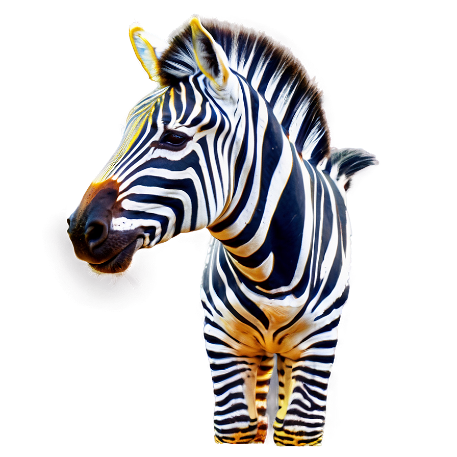 Zebra With Glasses Png 06112024 PNG