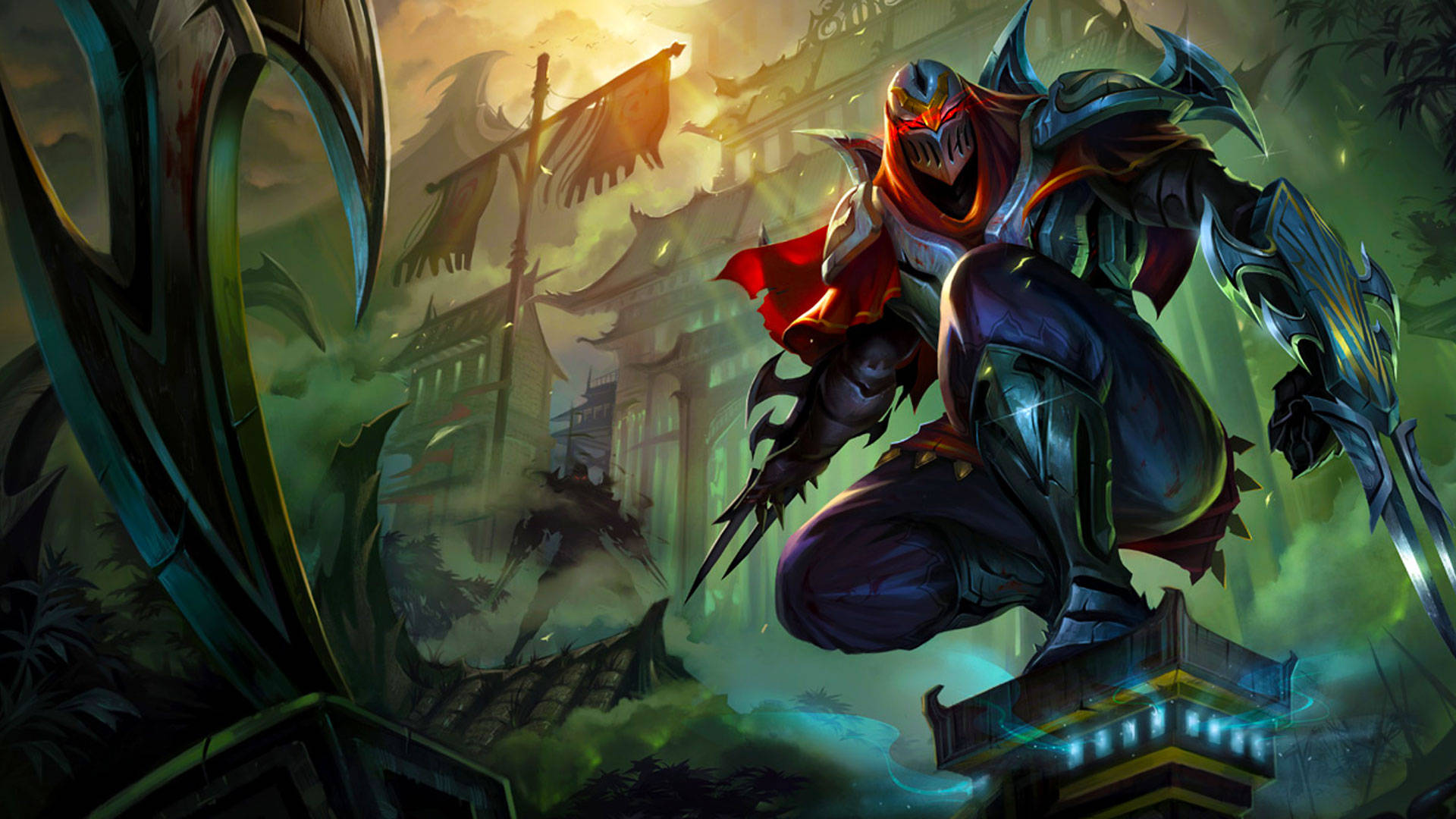 Ved Cool League Of Legends Promo Tapet Wallpaper