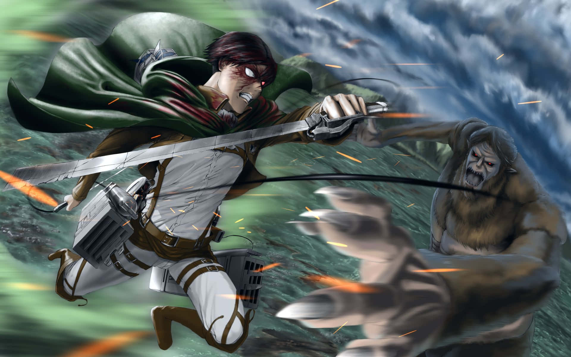 Zeke Yeager, the Rising General of the Survey Corps Wallpaper