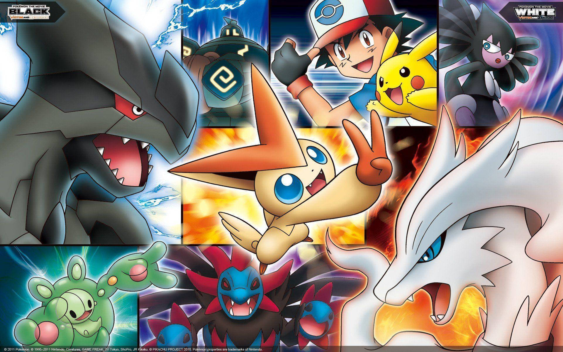 Zekrom Pokémon Collage Picture