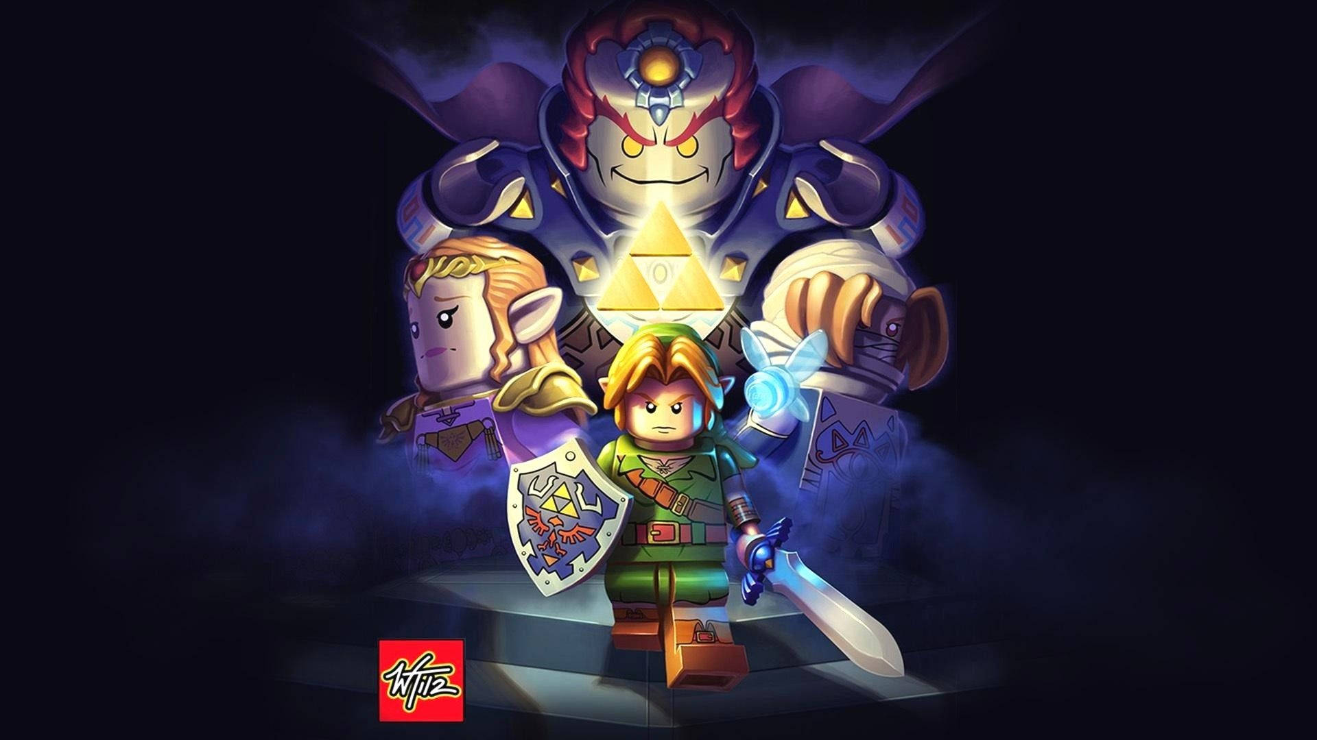 Step into the wild world of Hyrule in The Legend of Zelda. Wallpaper