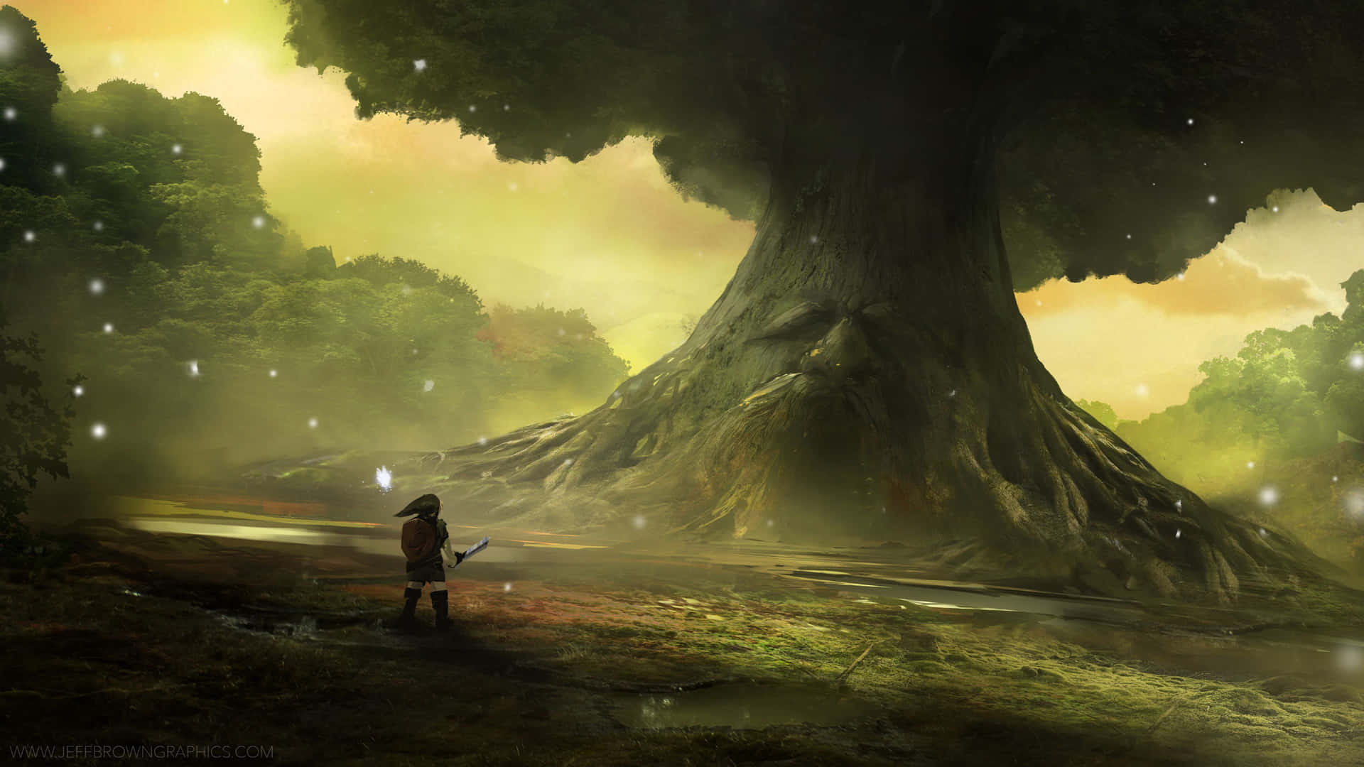 'Explore New Adventures in Hyrule with Zelda Breath Of The Wild 4K' Wallpaper