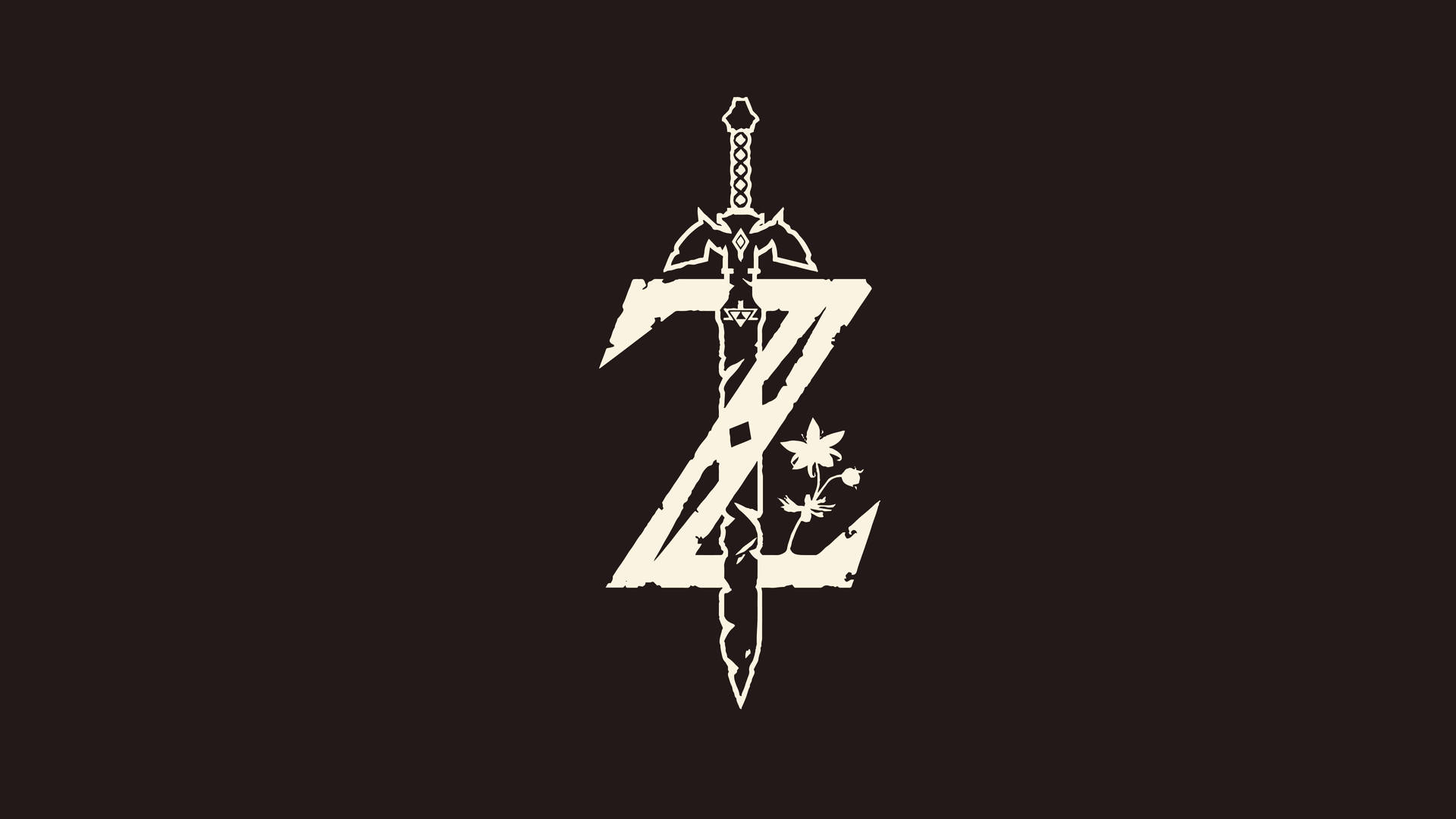 Zelda Minimalist Logo Wallpaper