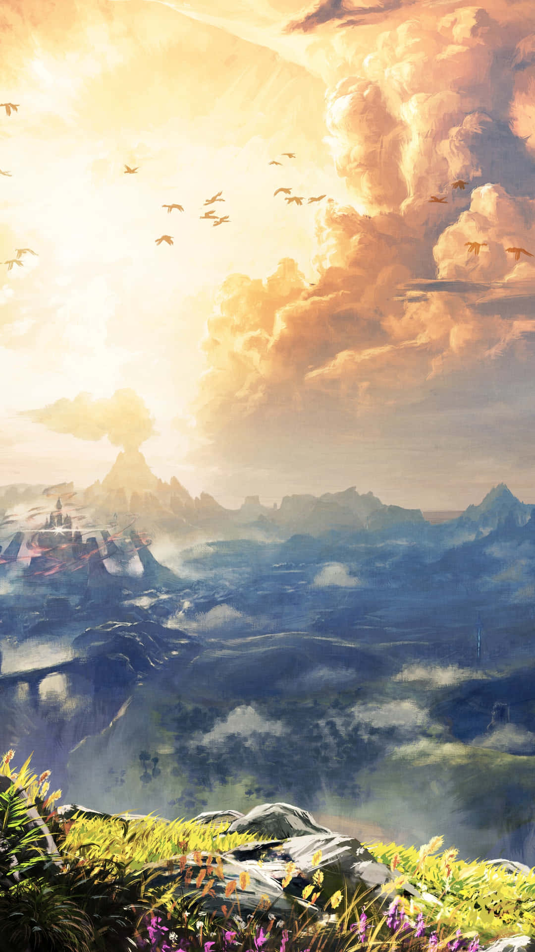 Daslegend Of Zelda: Breath Of The Wild Hintergrundbild Wallpaper
