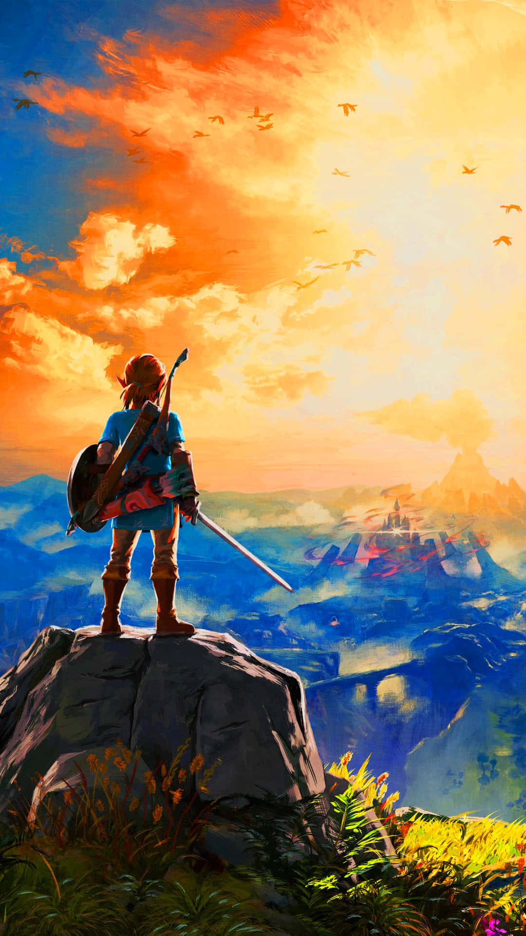 Dielegende Von Zelda: Atem Der Wildnis Hd Hintergrundbild Wallpaper