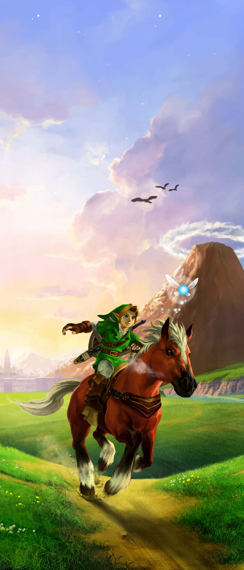 Erforschedie Geheimnisse Von The Legend Of Zelda Mit Dem Neuen Zelda-handy! Wallpaper