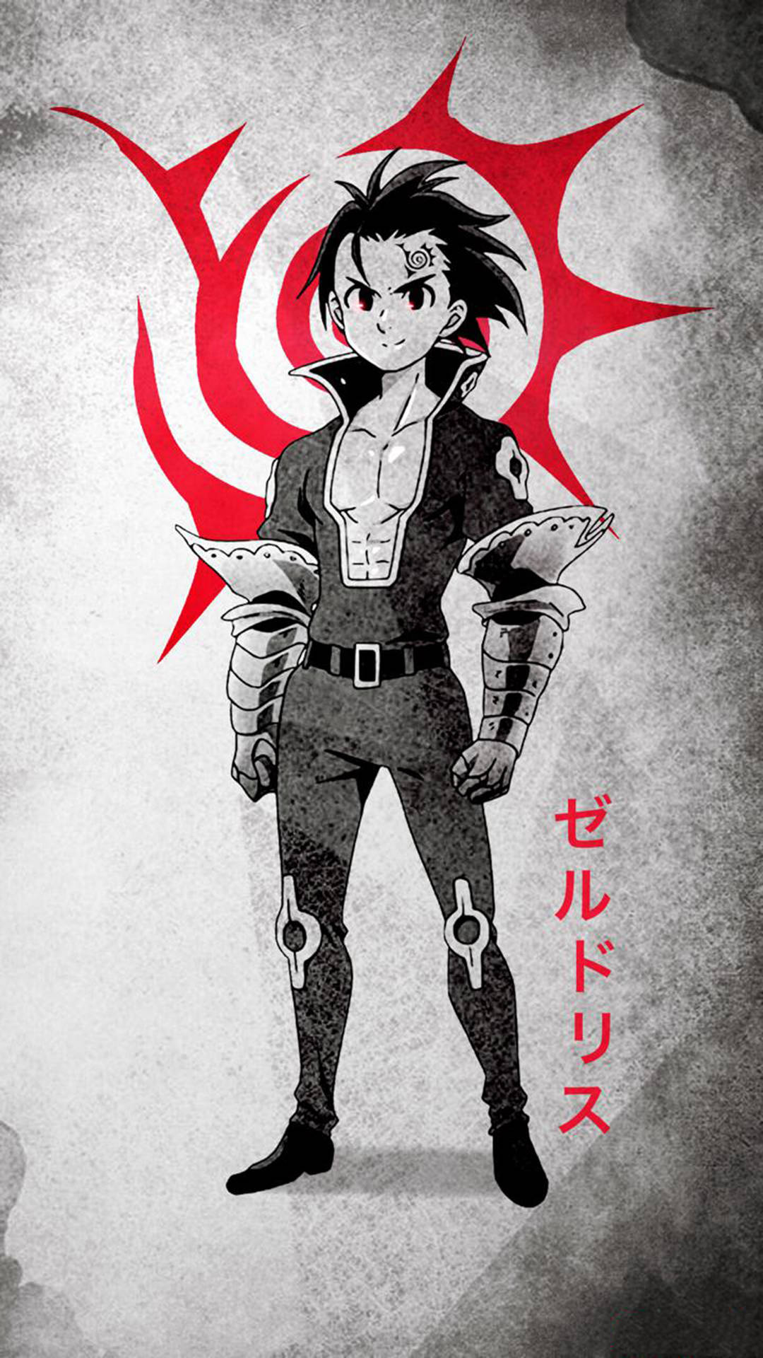 Zeldris Anime Outfit Wallpaper