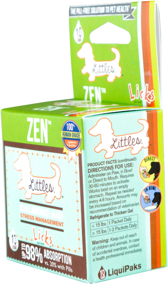 Zen Littles Pet Health Liqui Paks PNG