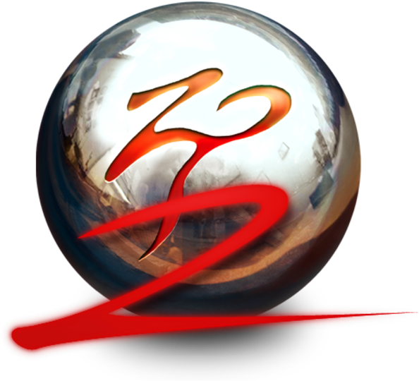 Zen Logo Crystal Sphere PNG