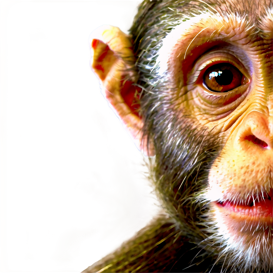 Zen Monkey Face Meditation Png Uie PNG