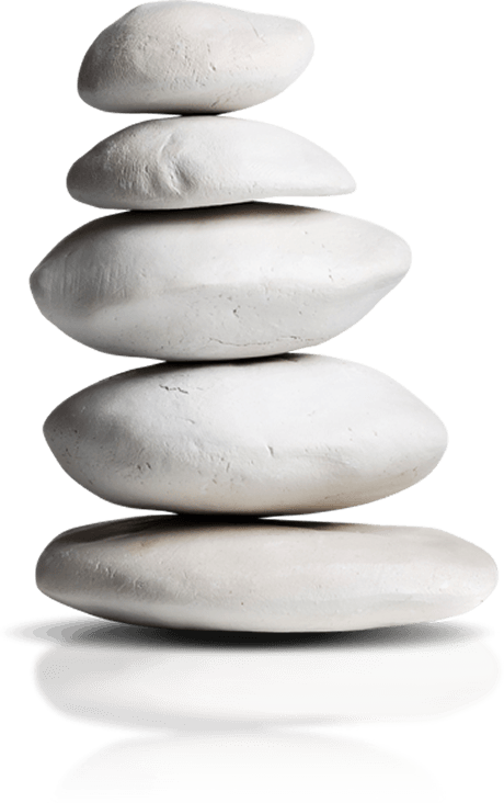 Zen Stone Stack Spa Wellness Balance PNG