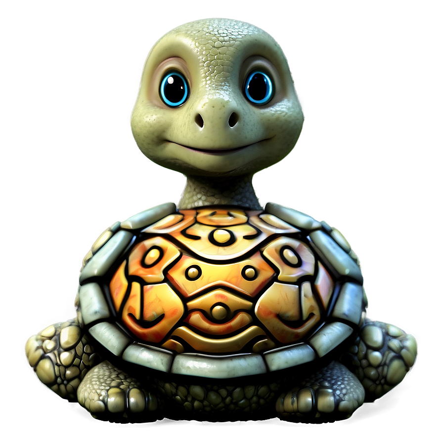 Zen Turtle With Lotus Flower Png 06242024 PNG