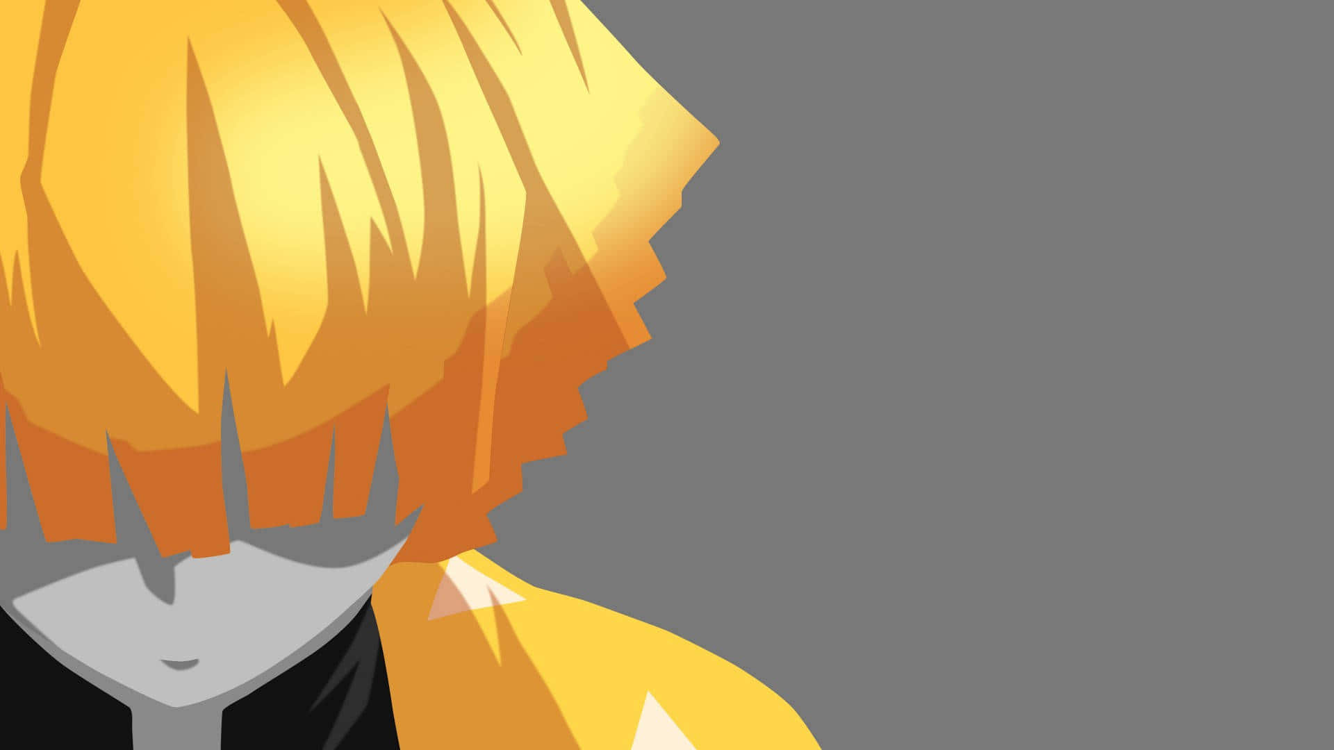 A Person With A Yellow Wig And A Black Jacket Wallpaper